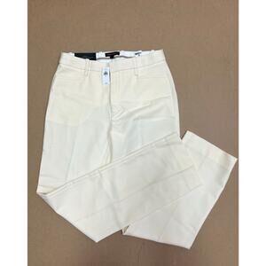 Banana Republic Ivory/Cream‎ Wool Pants Size 8L